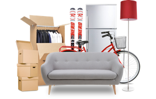 On request, professional equipment and Boxify boxes are delivered directly to your home. Your goods will then be collected at your convenience.